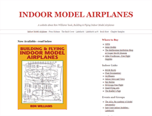 Tablet Screenshot of indoormodelairplanes.com